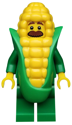 BrickLink - Minifig col289 : Lego Corn Cob Guy - Minifigure only Entry  [Collectible Minifigures:Series 17 Minifigures] - BrickLink Reference  Catalog