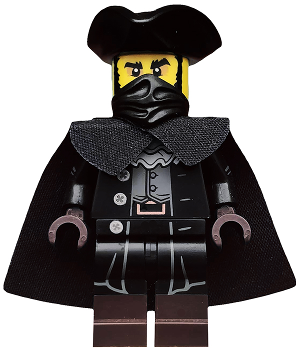 NR.16 LEGO® Minifigur Sammelserie 17 71018 Mystery Man Highway Man Pirat 