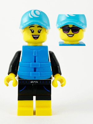 LEGO Minifigures série 21-No.01 Paddle Surfeur New & Sealed 