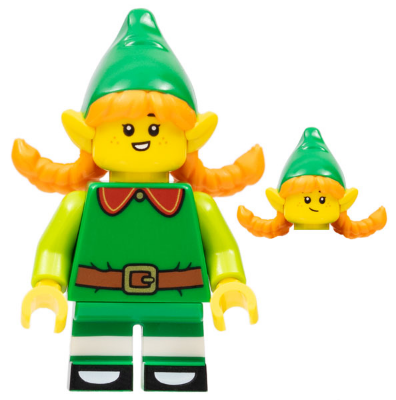 Holiday Elf Series 23 Minifigure Only without Stand and