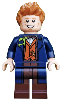 Lego Torso dunkelorange 973pb3268c01 Oberkörper Newt Scamander Hary Potter Neu 