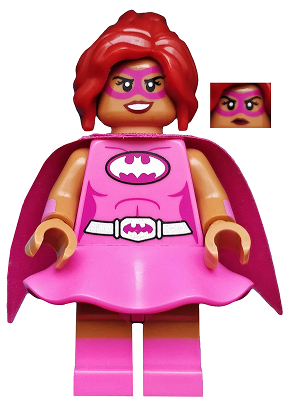 Lego Batman 71017 Pink Power Batgirl Nr 10  Minifigur Sammlerauflösung 