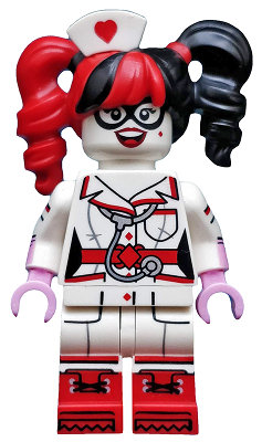 Nurse Harley Quinn, The LEGO Batman Movie, Series 1 (Minifigure Only  without Stand and Accessories) : Minifigure coltlbm13 | BrickLink
