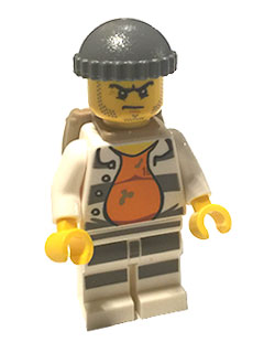 minifigur City town Allegheny Prisoner 18675 de Set 60129-cty0643 cty0618 LEGO ® 