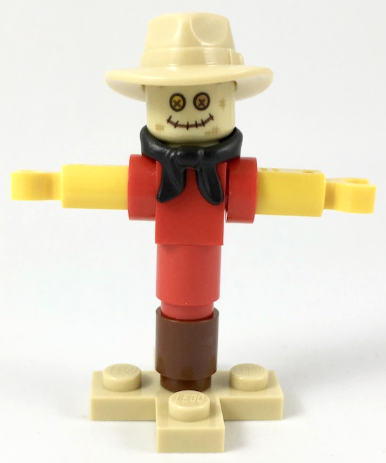1780 # Lego Personnage Chien Foncé ocre