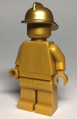 Lego 2 Stück Griffe mit 2 Öffnungen seitlich in perl gold 92690 Griff Halter Neu 
