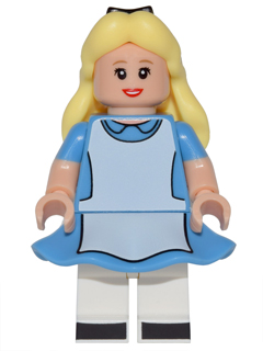 Alice, Disney, Series 1 (Minifigure Only without Stand and