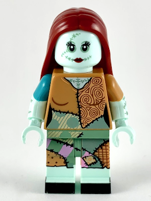 Lego Minifigura-Sally Con Accesorios-Disney Serie 2 Coleccionable 