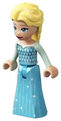 Elsa - Medium Azure Skirt without Cape : Minifigure dp140