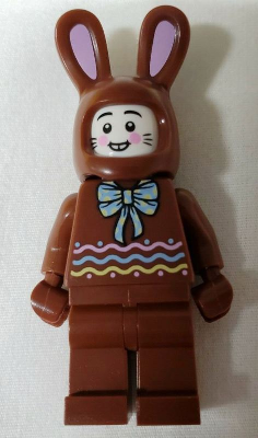 NEW LEGO Chocolate Easter Bunny Minifigure 2021 BAM LEGO Store Exclusive 