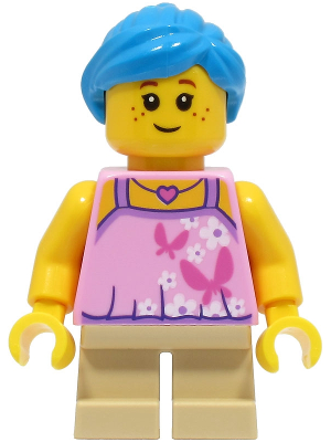 Pink Elf - Green Legs : Minifigure hol235