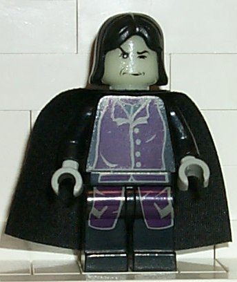 Professor Severus Snape Glow in the Dark Head Minifigure Lego hp012 