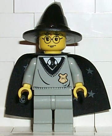 1 x Rare Genuine Lego Harry Potter Black Wizard Witch Hat Ref:D24