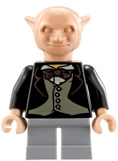 hp117 Light Bluish Gray Legs FROM SET 10217 HARRY POTTER NEW LEGO Goblin 