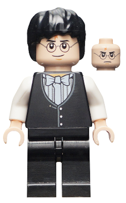 Harry Potter LEGO Harry Potter MiniFigure New! Yule Ball Vest & Bow Tie 