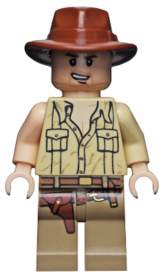 LEGO INDIANA JONES con maniche strappate dal Set 7199 il tempio maledetto nuovo iaj033 