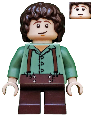 aus Set 9469 #2194 Lego Herr der Ringe lor002 Frodo Baggins 