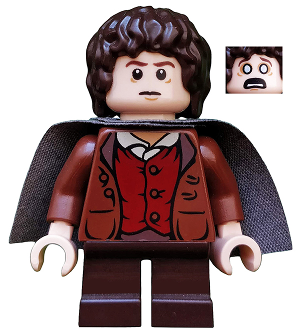 Frodo Maßgeschneidert Minifigur Passt Lego Toy Lord of the Rings PG550 