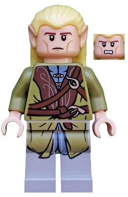 Custom Designed Minifigure Elf Archer Legolas Printed On LEGO Parts 