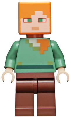 21154 Minifigs-Minecraft-min070-Alex LEGO ® 