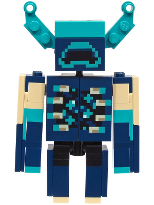 Minecraft Warden from BrickLink Studio