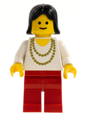 LEGO Sets with Part 973p72c01 Minifig Torso Necklace Gold and Yellow  Undershirt Pattern / White Arms / Yellow Hands
