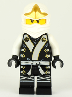 LEGO Ninjago Final Battle Kimono Ninja's set of 4 - Cole， Jay， Kai， Zane minifigures (Each with Elemental Sword)★ LEGO® Ninjago Cole Minifigure Kimono - Final Battle Suit : Buy