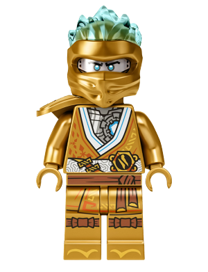 Zane - 10th Anniversary Golden Ninja : Minifigure njo0710