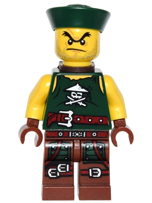 LEGO ® Ninjago 1x personnage sqiffy Ninja luftpirat Pirate Djinn 70600 njo203 k460 