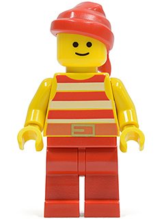Details about   LEGO Genuine Pirates Pirate Red and White Stripes 6255 6267 Minifig Minifigure