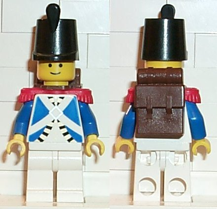 ☀️NEW Lego Torso Pirates Imperial SOLDIER Blue Red Captain Admiral Uniform 