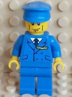Lego Plain Bleu figurine Head Torse Jambes et Mains Version NEW 