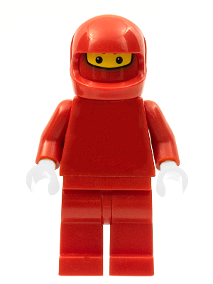 F1 Ferrari Pit Crew Member with Torso Stickers Minifig Lego Racers 