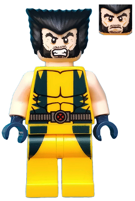 Details about   Lego Marvel Super Heroes X-men Minifigure Wolverine Claws 6866 SH017 Mint #70