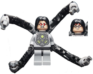 OCK Lego Doc Ock Red Sunglasses  Minifigure sh040 Marvel Superheroes Genuine 