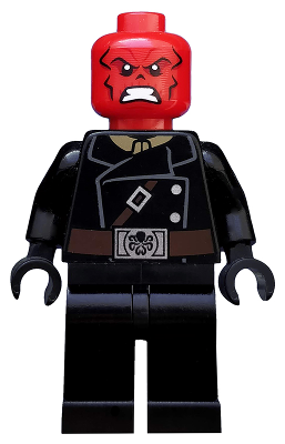 383 # LEGO personnage Micro red skull 