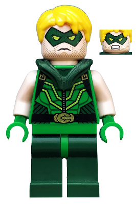 LEGO DC Comics Justice League Super Heroes Minifigure Green Arrow with Bow