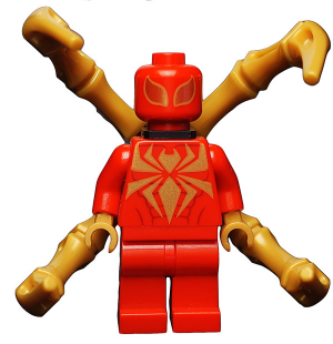 lego iron spider custom
