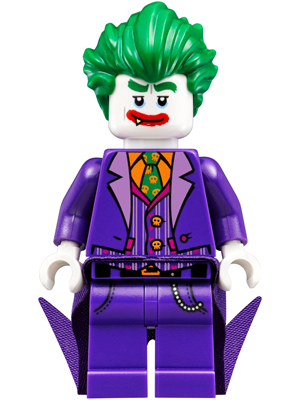 Long Coattails Lego Super Heroes Batman Movie Minifigure The Joker