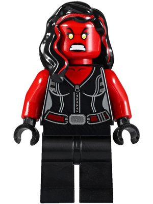 BrickLink - Minifigure sh372 : LEGO She-Hulk [Super Heroes:Avengers] - Reference Catalog