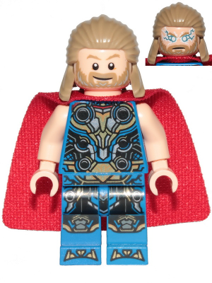 LEGO Marvel Super Heroes Minifigure - Thor - cape - Extra Extra Bricks