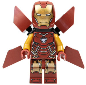 Bricklink Minifigure Sh4 Lego Iron Man Mark 85 Armor Wings Super Heroes The Infinity Saga Bricklink Reference Catalog