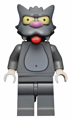Grattachecca 14/16 Lego Minifigures Serie The Simpsons 71005 Scratchy Cat 