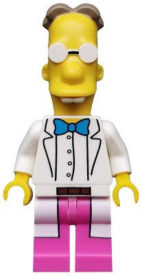 eventyr Observation Philadelphia Professor Frink, The Simpsons, Series 2 (Minifigure Only without Stand and  Accessories) : Minifigure sim035 | BrickLink