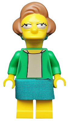 LEGO-Minifigures Série 2 Simpsons x 1 rose Cup pour Mme Krabappel The Simpsons 