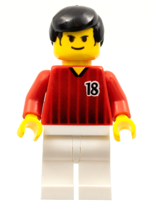 LEGO Minifigures Soccer Player 3 Calciatore Omino Minifig 3409 1x soc016