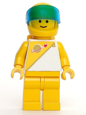 sp016 LEGO Futuron Space Minifig Yellow spaceman with air tanks Minifigure 