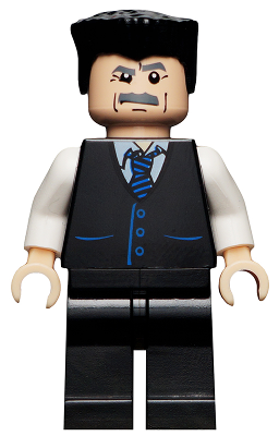 LEGO Spider-Man : J set 4855 spd017 personnage figurine Jonah Jameson 