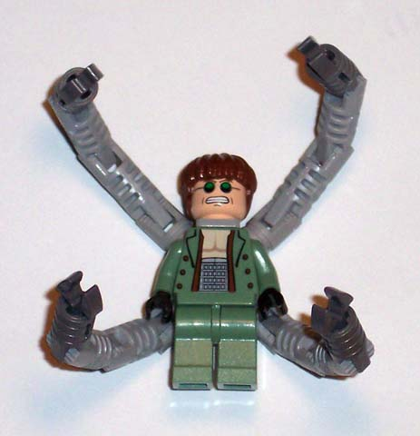 Custom Minifigure MOC LEGO Nuovo in Blister 1 G3 Doctor Octopus vers 