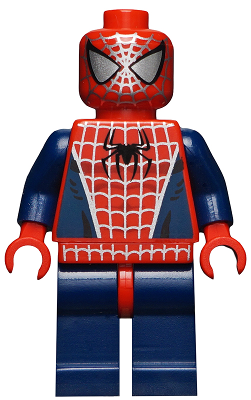 Bliv sammenfiltret positur Telegraf Spider-Man 3 - Dark Blue Arms and Legs, Silver Webbing : Minifigure spd028  | BrickLink